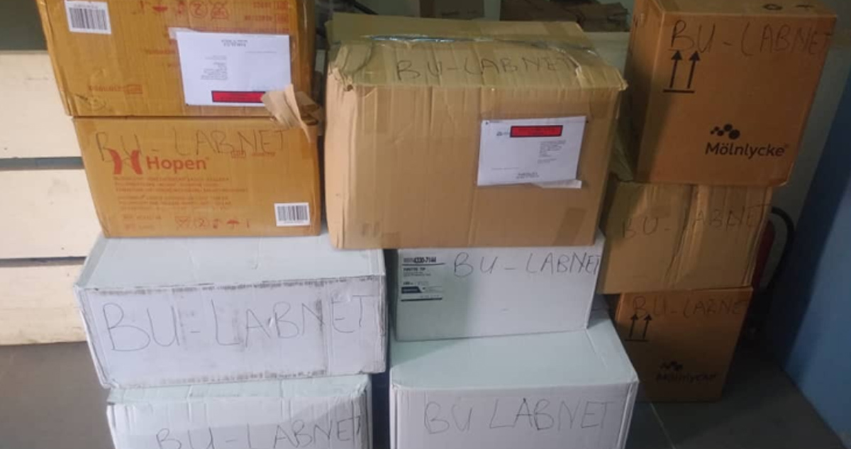 Consumables shipped