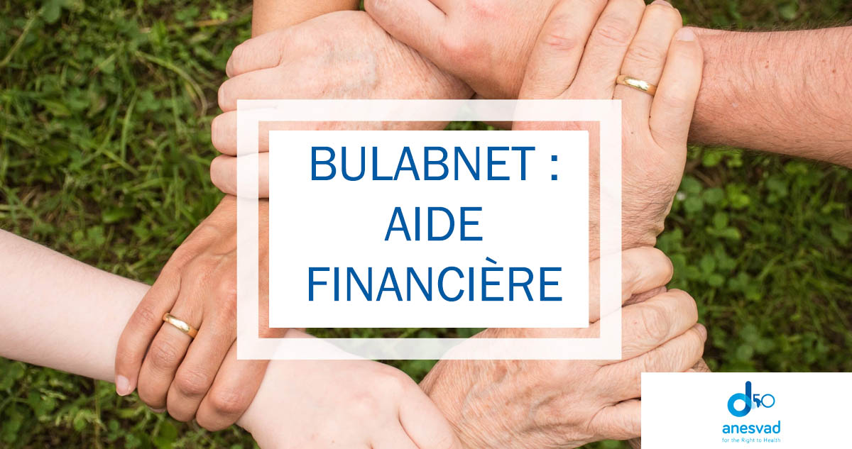 Soutien Financier reçu de la Fondation Anesvad